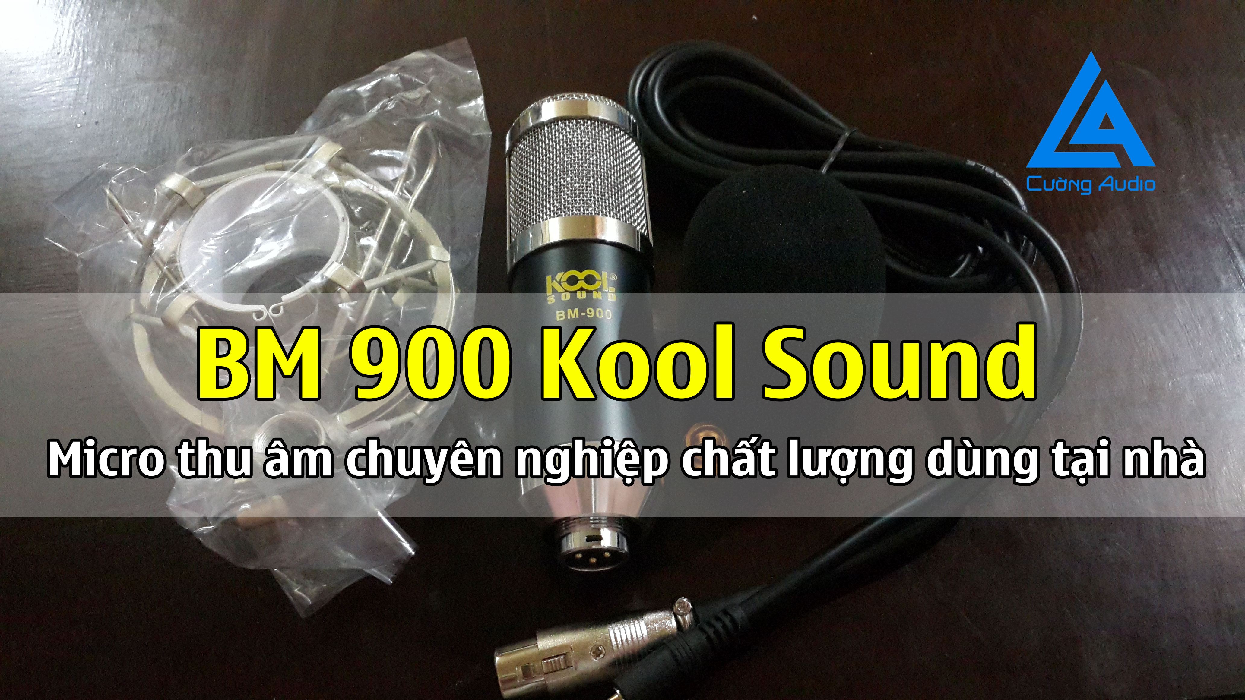 Micro thu âm BM 900 Kool Sound chuyên nghiệp chất lượng dùng tại nhà